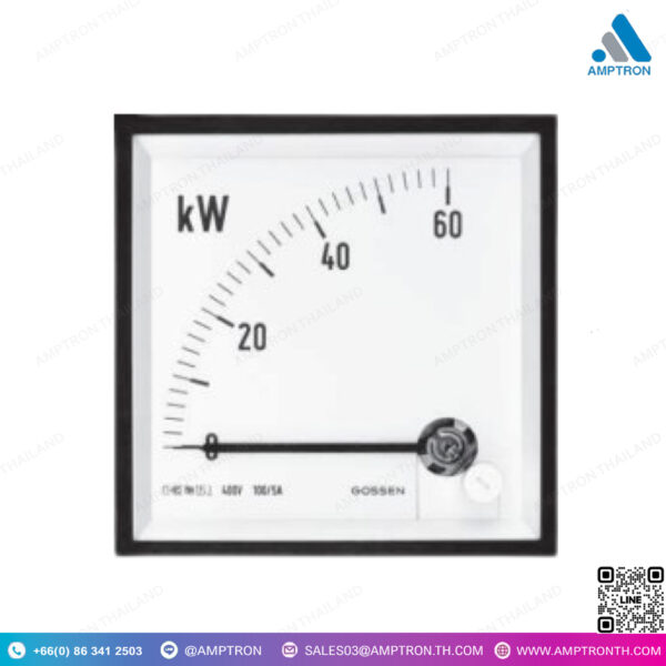 อนาล็อกมิเตอร์WATT-VAR Moving-Coil Panel Meters