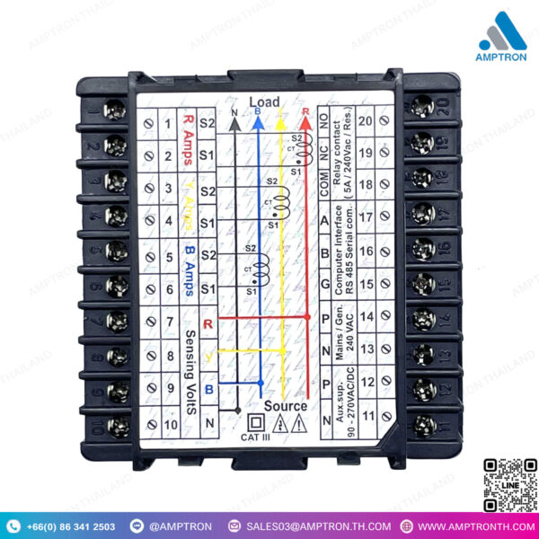 ดิจิตอล มัลติฟังก์ชั่นมิเตอร์ A30L Multifunction Meter - Image 3