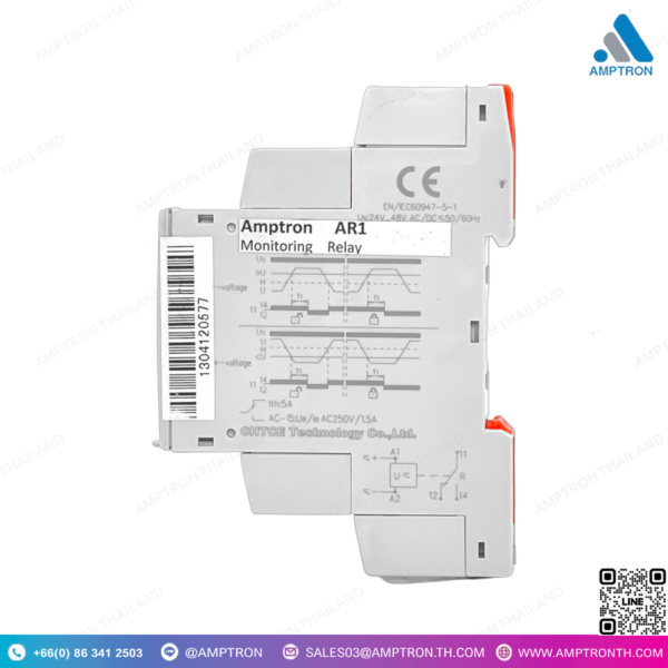 Monitoring Relays AR1 รีเลย์ตรวจจับไฟตก ไฟเกิน D Series