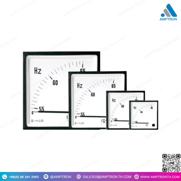 มิเตอร์วัดความถี่ (Frequency Meter) model : FM 48