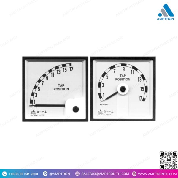 Analog meter Moving Coil Tap Position 90องศา หรือ 240องศา