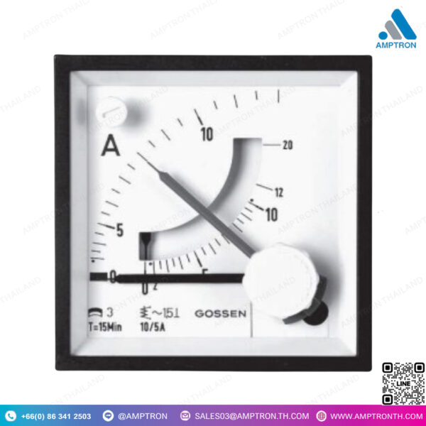 มิเตอร์แบบอนาล็อก 3เข็ม Max Demand Meter V-MAQS - Image 2