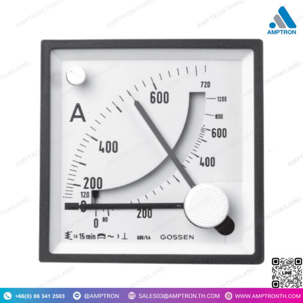 อนาล็อกมิเตอร์แบบ 3 เข็ม Max demand meter MEQB