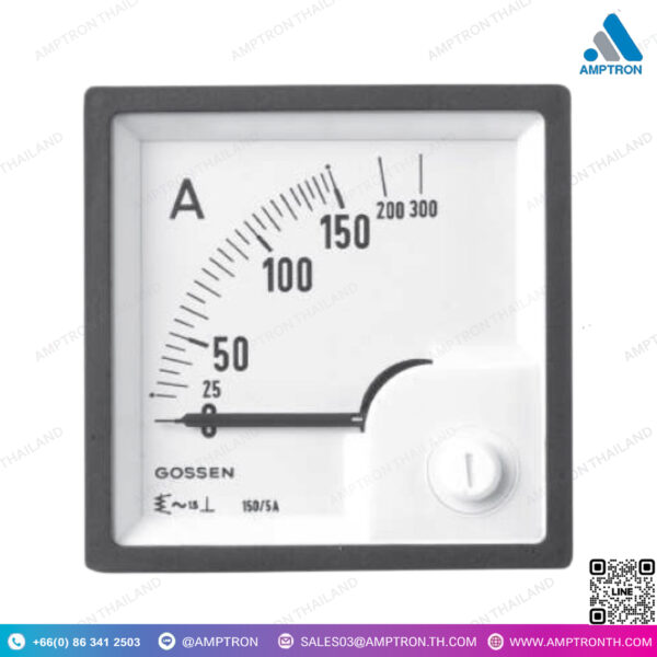 Analog Meter Amp, Volt มิเตอร์แบบอนาล็อกสำหรับกระแสสลับ
