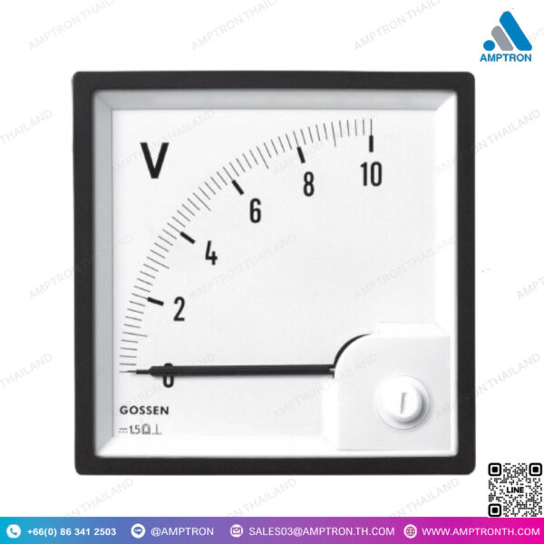 Analog Panel Meter อนาล็อกมิเตอร์แบบเข็ม DQB