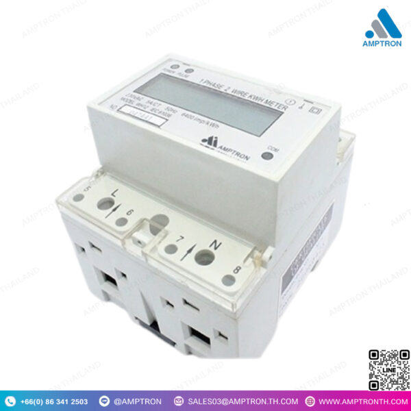 Single Phase Energy Meter มิเตอร์วัดค่าพลังงาน WH12 - Image 2