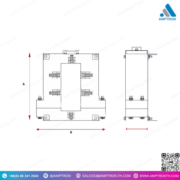 Current Transformer-หม้อแปลงวัดกระแสไฟฟ้า XSQ1707 Series