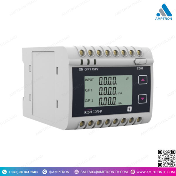 Programmable Transducer ทรานสดิวเซอร์กำลังที่ตั้งโปรแกรมได้ รุ่น RISH