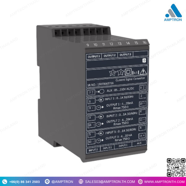 Transducer AC Current / AC Voltage ทรานสดิวเซอร์ รุ่น E-13