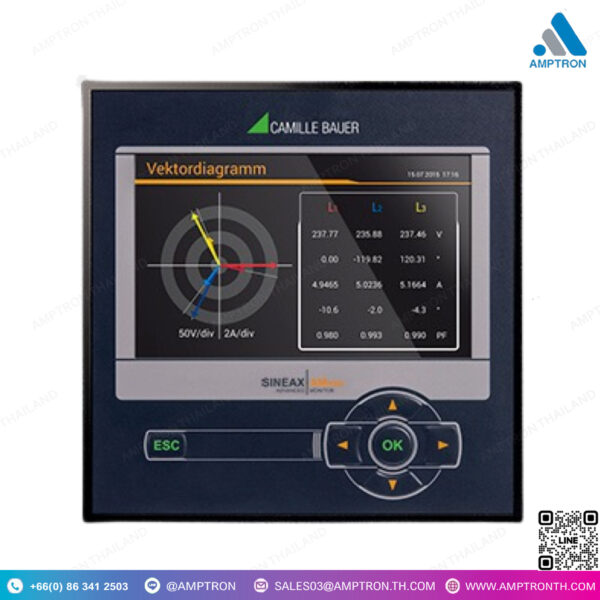 มิเตอร์ตรวจสอบคุณภาพกำลังไฟฟ้า รุ่น SINEAX AM3000