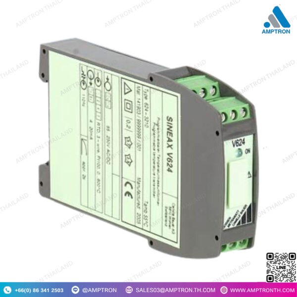 Temperature Transmitter ตัวแปลงสัญญานแบบโปรแกรมเมเบิล รุ่น SINEAX V624