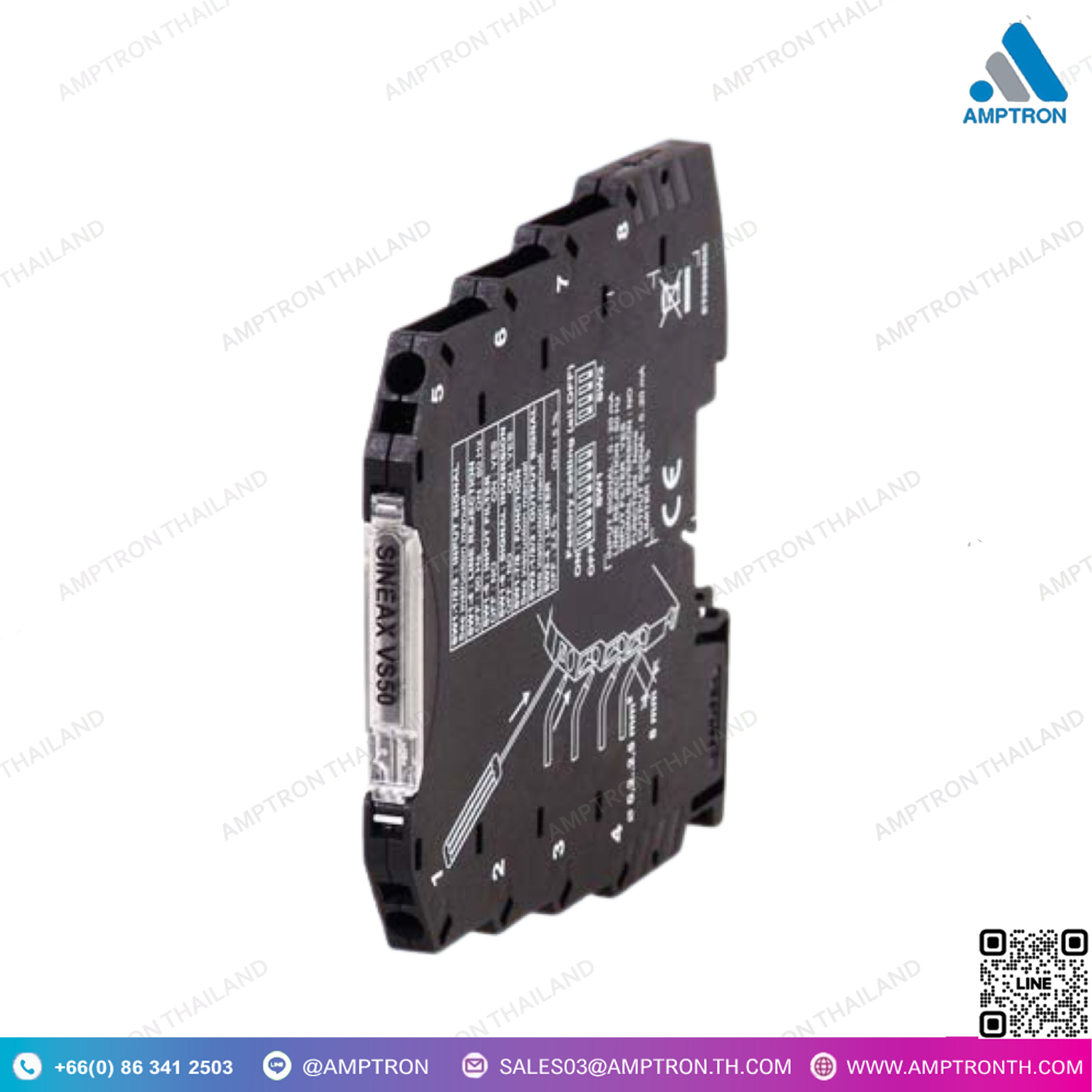 Vs50 SINEAX VS50 Amplifier Isolating DC/Voltage converter