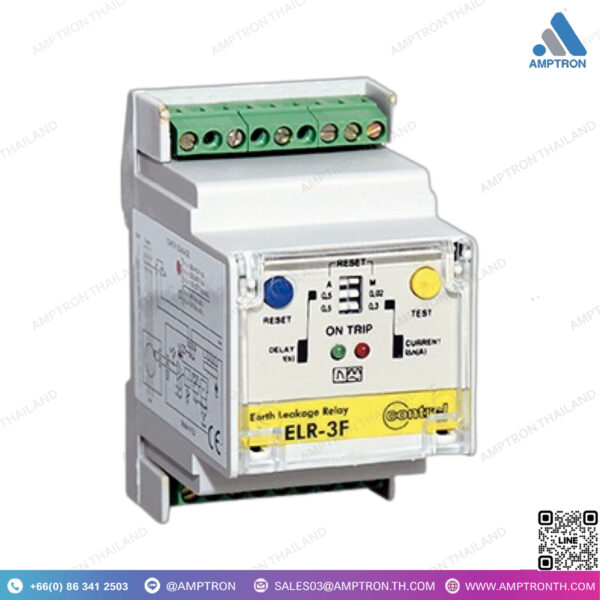 รีเลย์ตรวจจับไฟรั่ว Phase Protection Relay รุ่น  ELR-3F