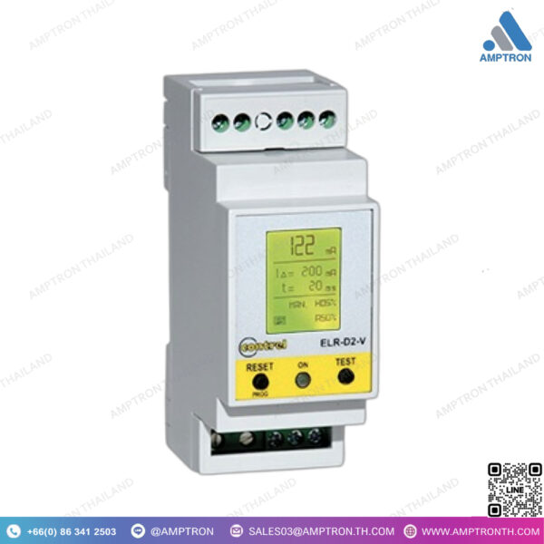 รีเลย์ตรวจจับไฟรั่ว RS485 รุ่น ELR-D2