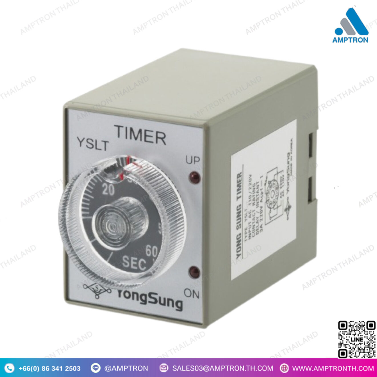 ไทม์เมอร์ ตั้งเวลา ON, OFF Timer - Amptron Instrument Thailand