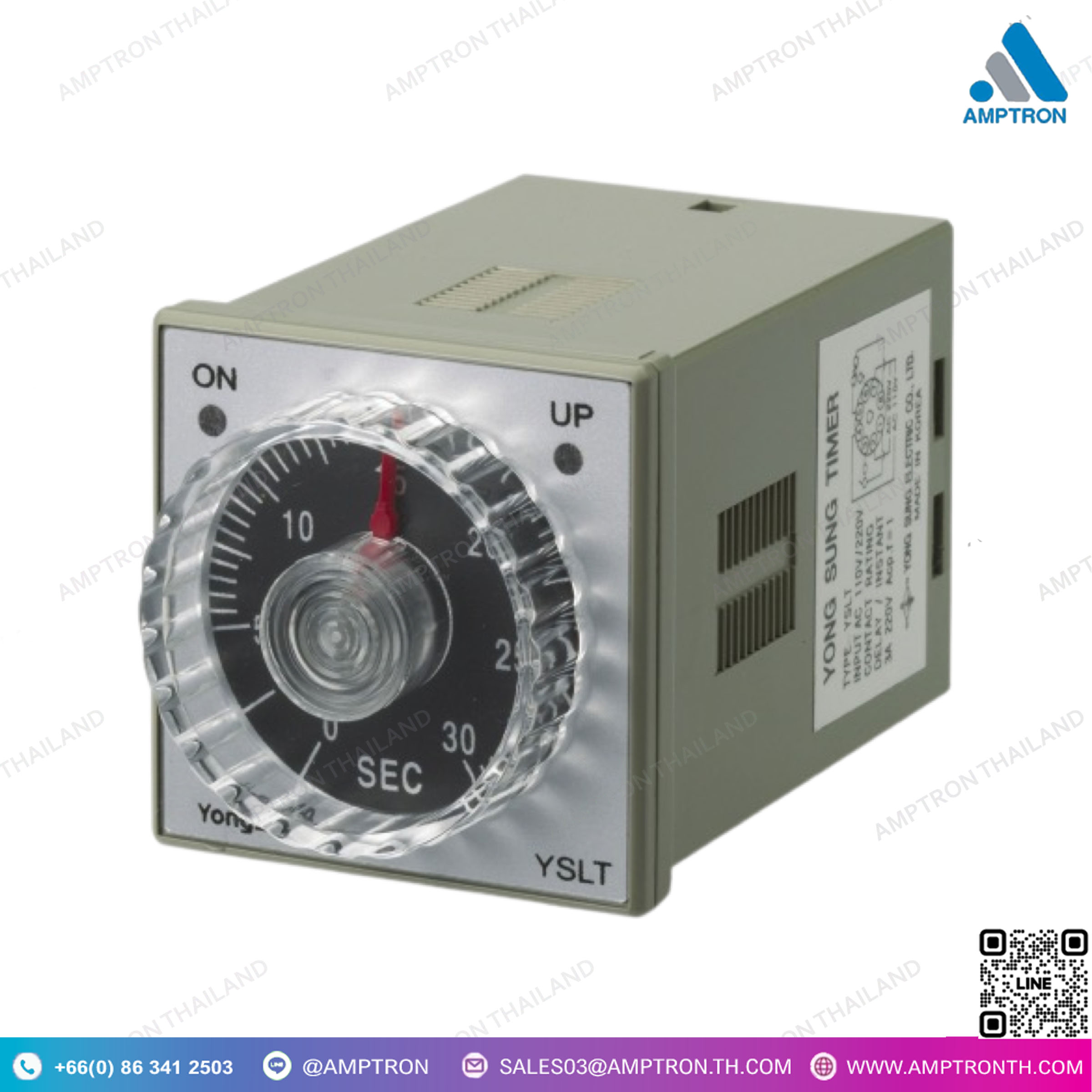 ไทม์เมอร์ ตั้งเวลา ON, OFF Timer - Amptron Instrument Thailand