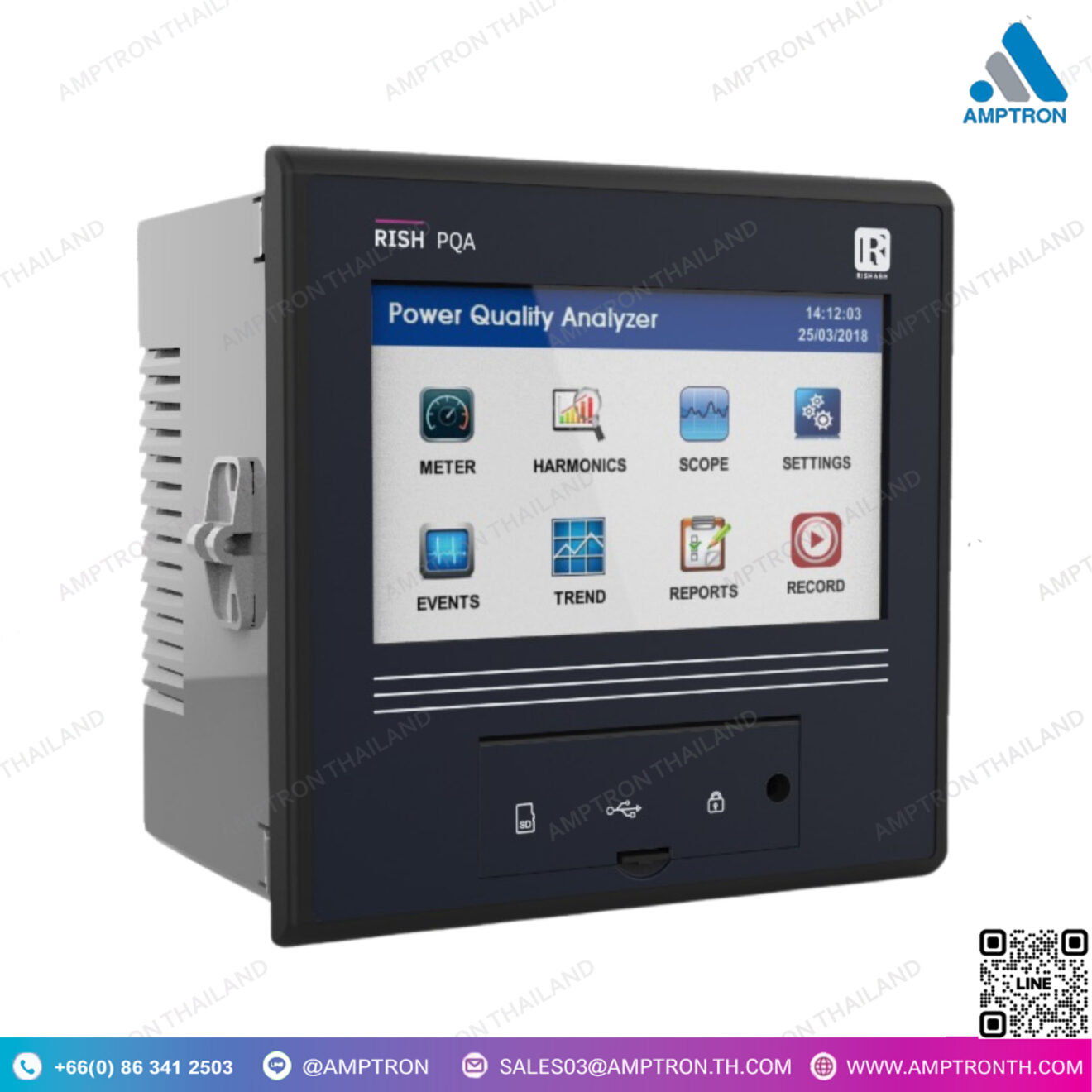 Power Quality Monitor RISHABH RISH PQA