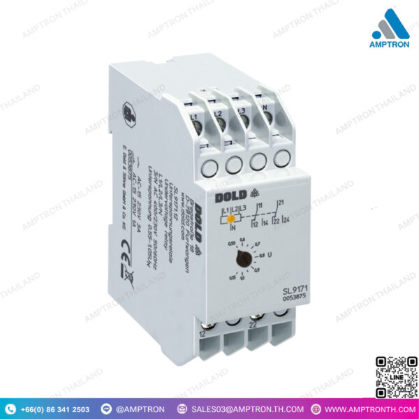 รีเลย์ตรวจจับแรงดัน Undervoltage Relay 3-phase IK 9171 - Image 2
