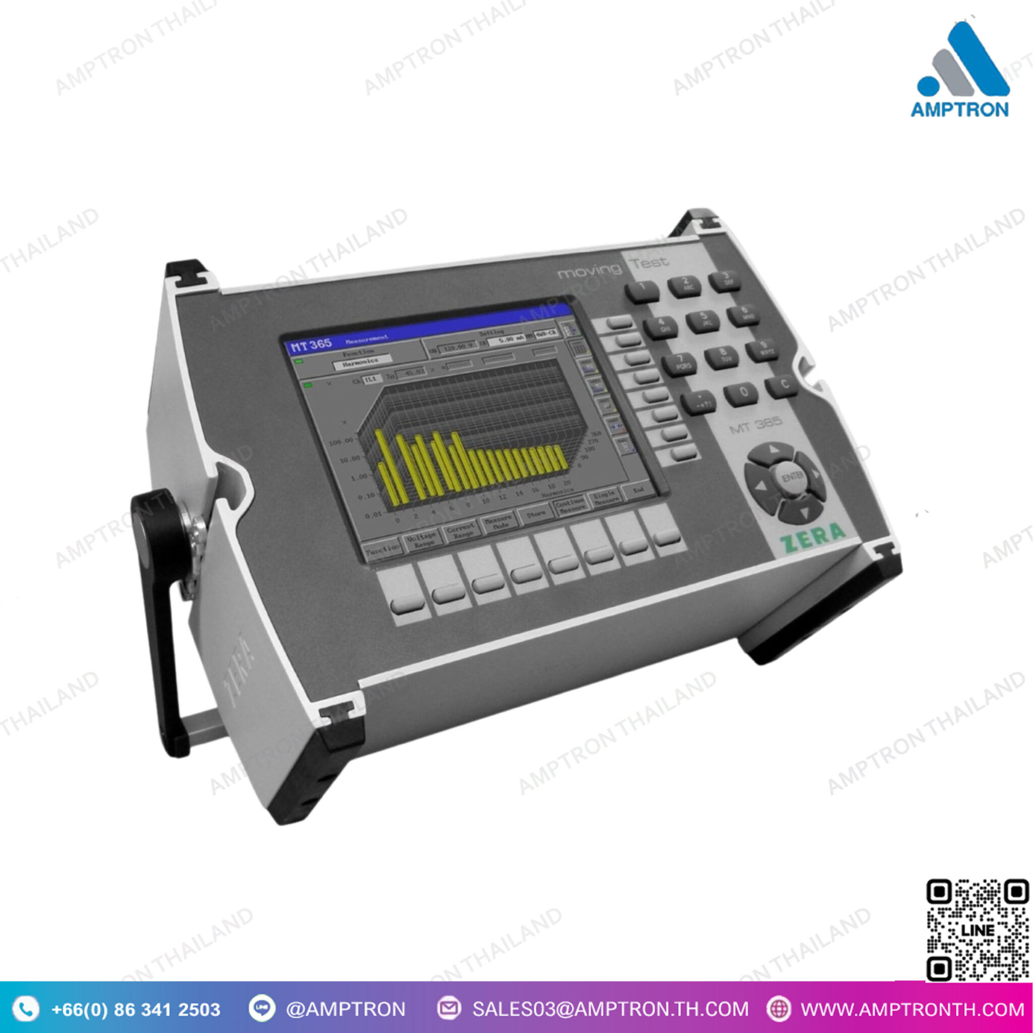 MT360 Portable Reference Meter - Amptron.