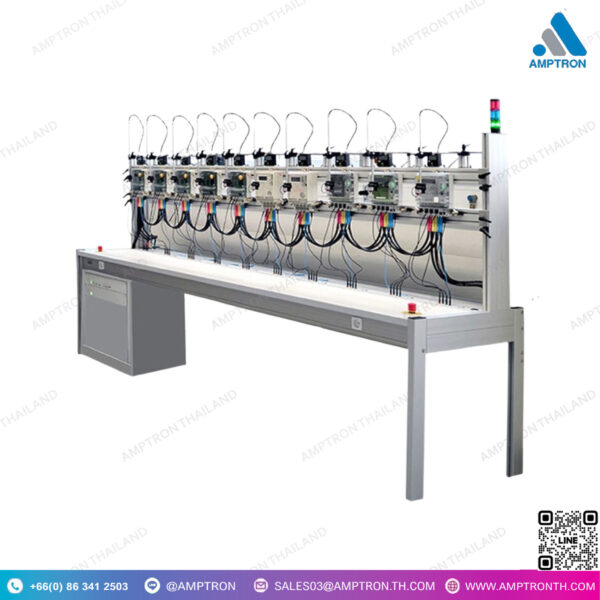เครื่องทดสอบมิเตอร์ไฟฟ้าแบบหลายตำแหน่ง Multi-Position Test Bench
