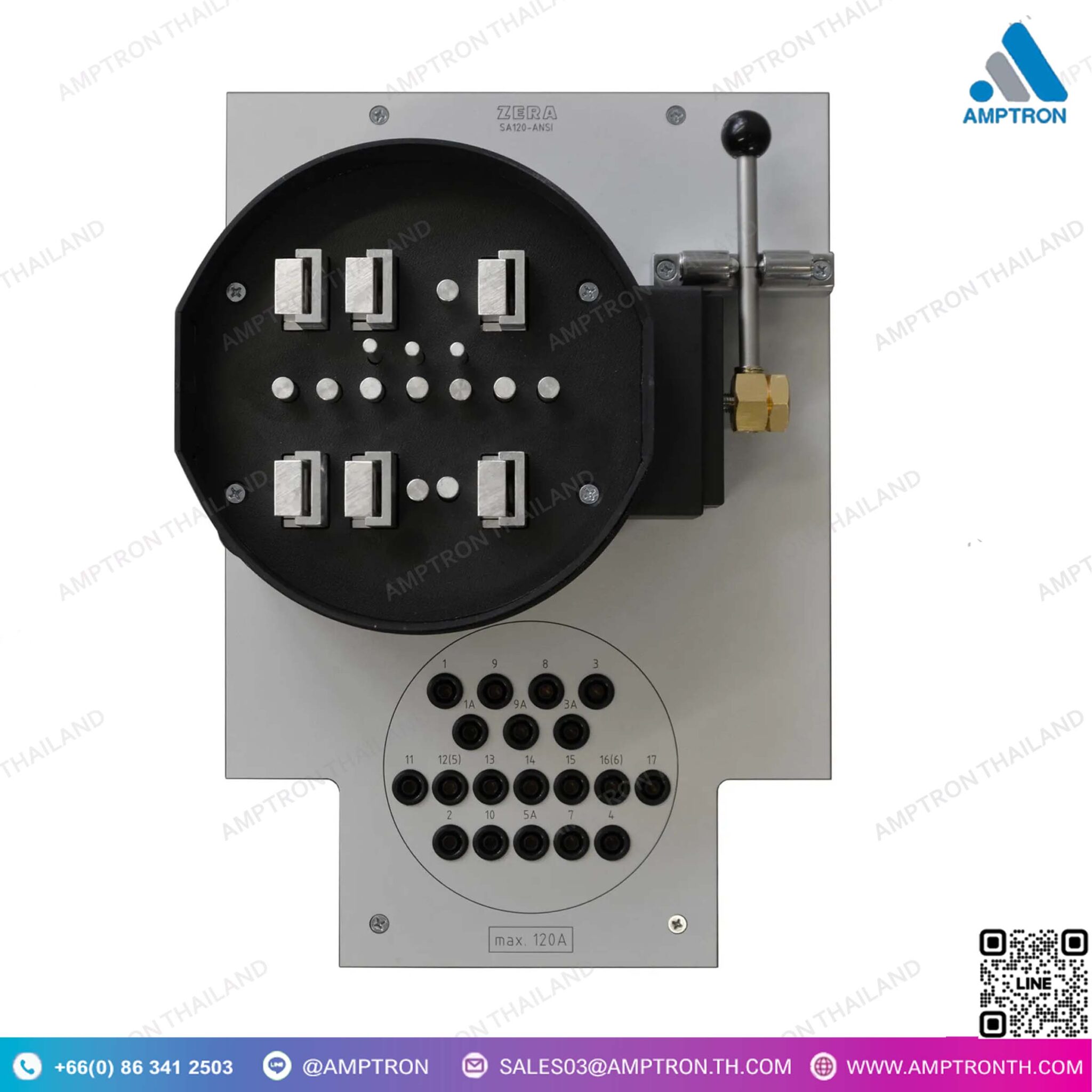 มาตรวัดอ้างอิง QCD Quick connecting device 60 A/80 A