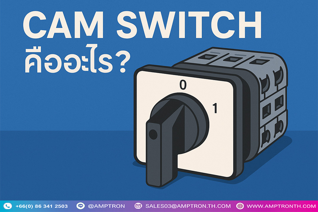สวิตช์แคม Cam Switch คืออะไร - Amptron Instrument Thailand